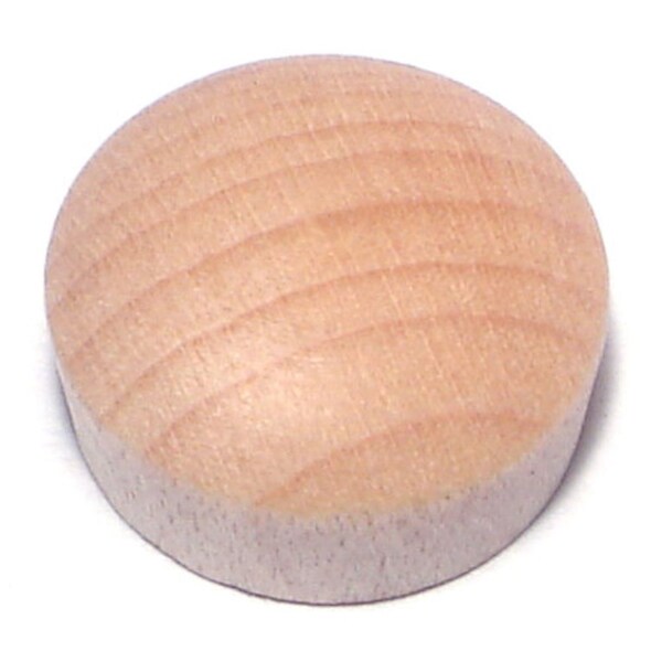 1/2" Birch Wood Round Head Plugs 100PK